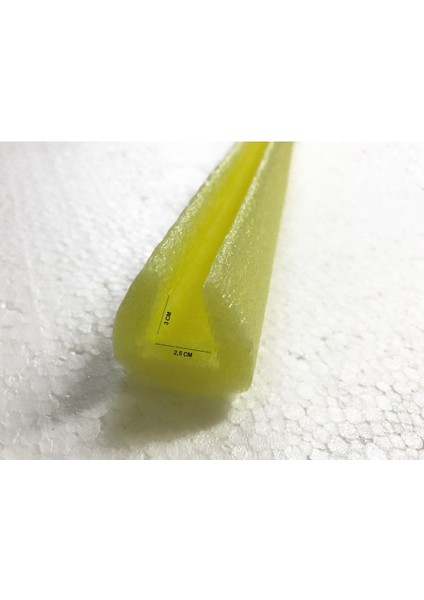 U25 Köşe Koruyucu Sünger Profil, Polietilen, Köşe Koruyucu, Kenar Koruyucu 10 Adet 100 cm Koruyucu