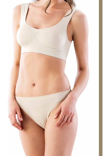 Dikişsiz Toparlayıcı Sporcu Sütyen 4011 modelleri