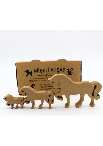 Ahşap Şahlanan At Figürü 3 Lü Takım 15CM 10CM 6cm Ahşap Boyama Ürünü.boyama Etkinliği.okul Öncesi fırsatları
