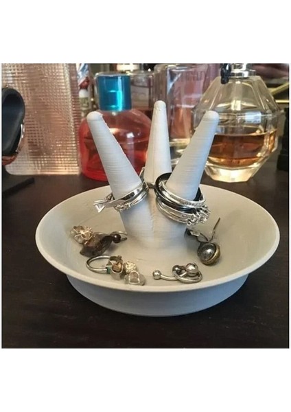 Modern Kase Yüzük Takı Standı