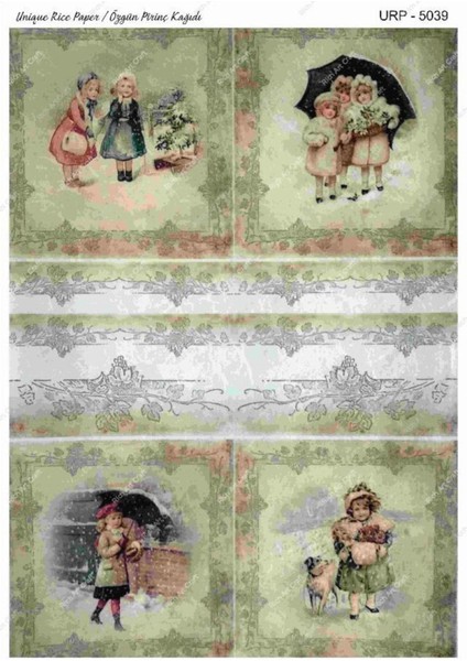 Pirinç Dekopaj Kağıdı | Kod 5039 Unıq Serisi