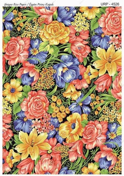 Pirinç Dekopaj Kağıdı | Kod 4526 Unıq Serisi
