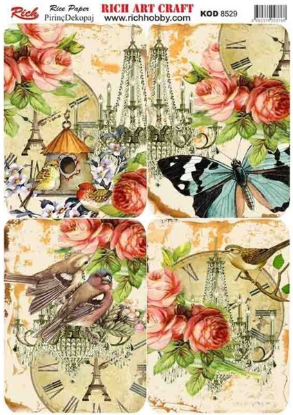 Pirinç Dekopaj Kağıdı | Kod 8529