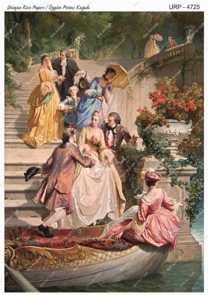 Pirinç Dekopaj Kağıdı | Kod 4725 Unıq Serisi