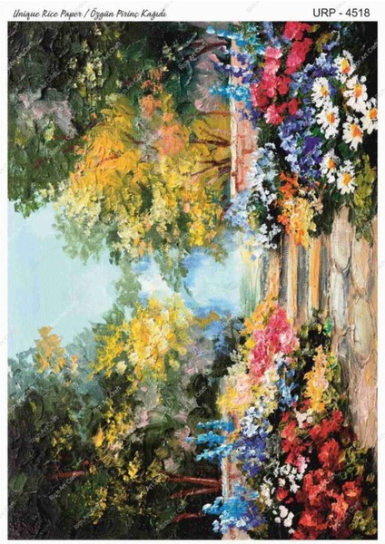 Pirinç Dekopaj Kağıdı | Kod 4518 Unıq Serisi