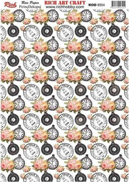 Pirinç Dekopaj Kağıdı | Kod 8504