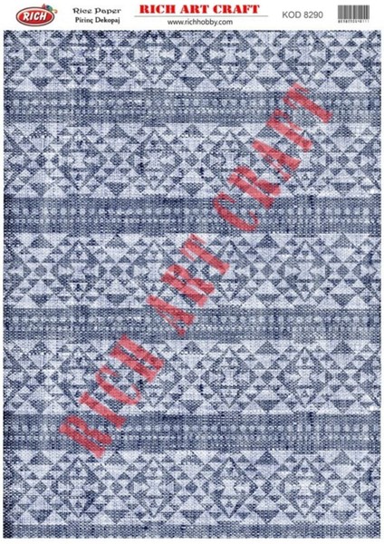 Pirinç Dekopaj Kağıdı | Kod 8290