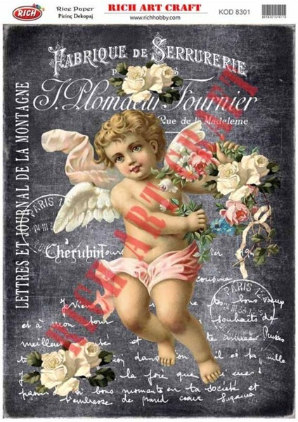 Pirinç Dekopaj Kağıdı | Kod 8301