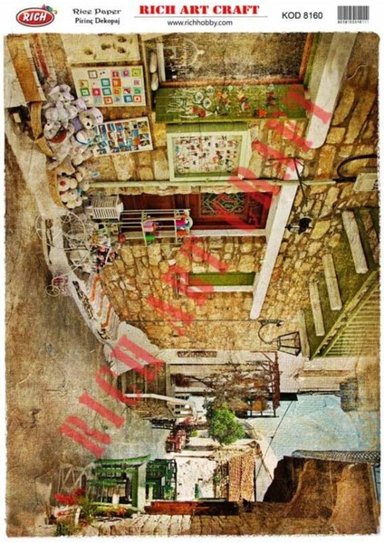 Pirinç Dekopaj Kağıdı | Kod 8160