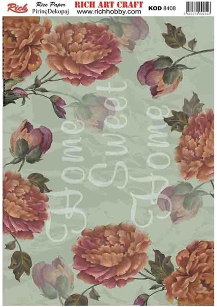 Pirinç Dekopaj Kağıdı | Kod 8408