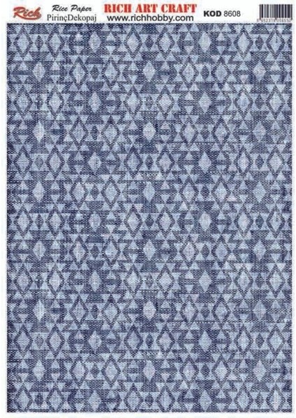 Pirinç Dekopaj Kağıdı | Kod 8608