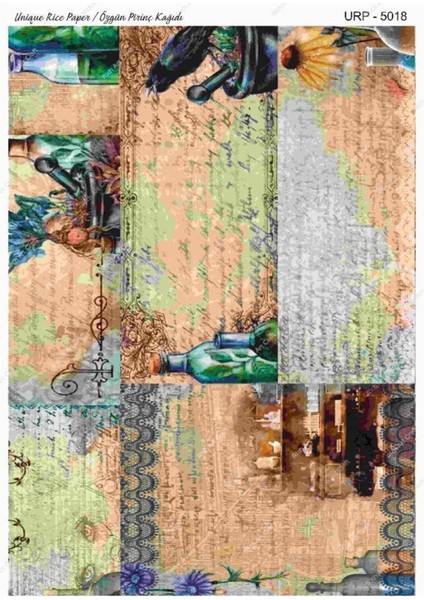 Pirinç Dekopaj Kağıdı | Kod 5018 Unıq Serisi