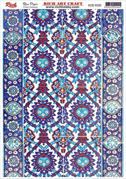 Pirinç Dekopaj Kağıdı | Kod 8355