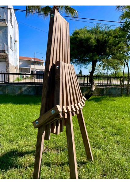 Ahşap Katlanır Bahçe Sandalyesi