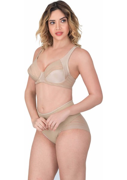 Tül Detaylı Toparlayıcı Sütyen Slip Takımı 177 fırsatları