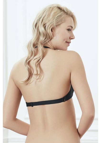 Boyundan Bağlama Sırtı Şeffaf Balenli Desteksiz Sütyen 3747 fiyatları
