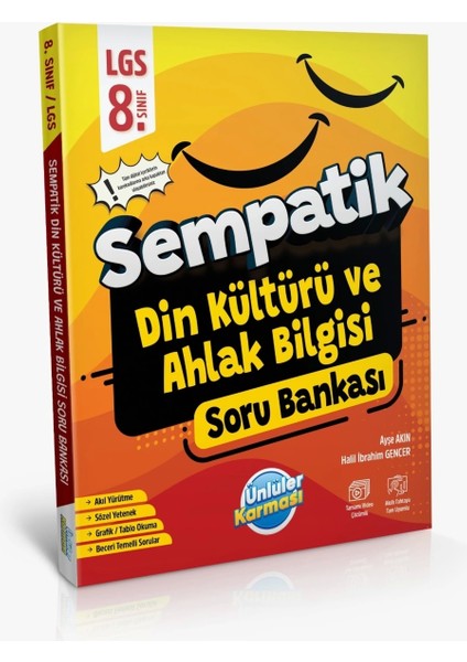 8. Sınıf Sempatik Matematik Soru Bankası - Fen Bilimleri Soru Bankası - Türkçe Soru Bankası 6'lı Set