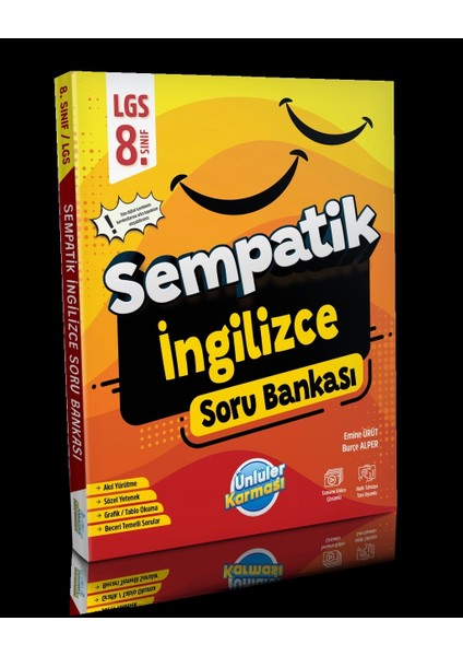 8. Sınıf Sempatik Matematik Soru Bankası - Fen Bilimleri Soru Bankası - Türkçe Soru Bankası 6'lı Set