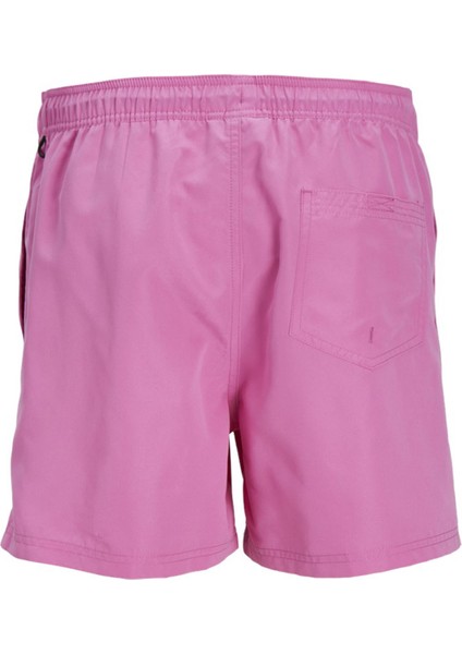 Jpstfıjı Jjswım Solıd Ly Pembe Erkek Deniz Şortu modelleri