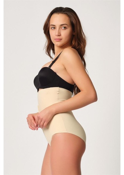 Ten Emay 2932 Double Karın Agraf Destekli Slip Lazer Korse