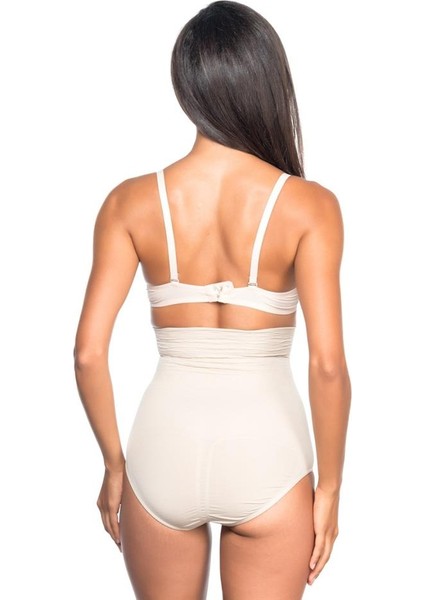 Ten Emay 2079 Yüksek Bel Desenli Double Slip Korse