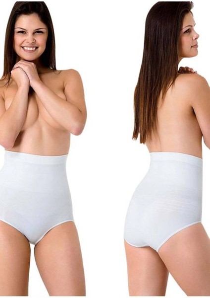 Emay Yüksek Bel Slip Külot 7024