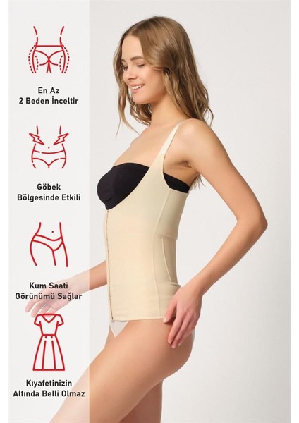 Ten Emay 2946 Göğüs Altı Balen Destekli Atlet Korse fırsatları