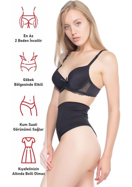 Siyah Emay 2020 Double String Korse
