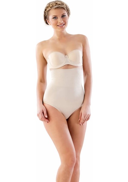 Emay Yüksek Bel Slip Külot 2079