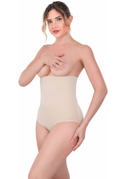 Dikişsiz Alttan Çıtçıtlı Slip Korse 2080 modelleri