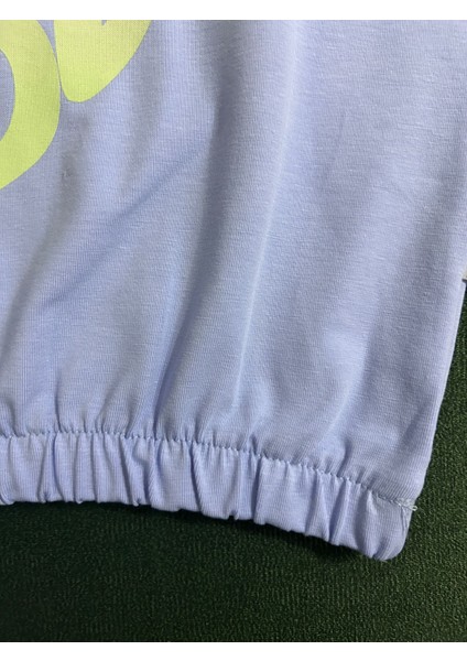 Kapri Taytlı Pamuk Penye Alt Üst Takım Lila