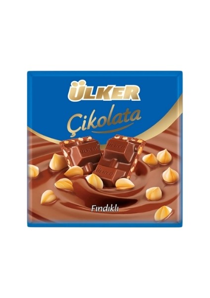 Fındıklı Kare Çikolata 65 Gr.