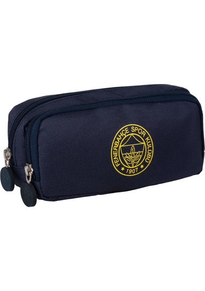 Lisanslı Dark Blue Kalem Çantası Çift Bölmeli 24706 Kalemlik