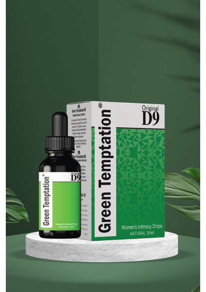 Kadın Istek Arttırmaya Yardımcı Orgazm Kolaylaştırıcı Green Temptation 30 ml Daml