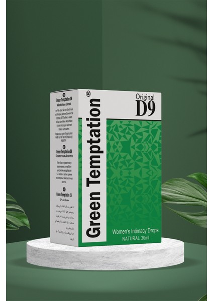 Kadın Istek Arttırmaya Yardımcı Orgazm Kolaylaştırıcı Green Temptation 30 ml Daml