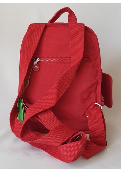 NS1014 Model Nas Bags Kırmızı Renk Su Geçirmez (Waterproof) Kumaş Sırt Çantası fiyatları