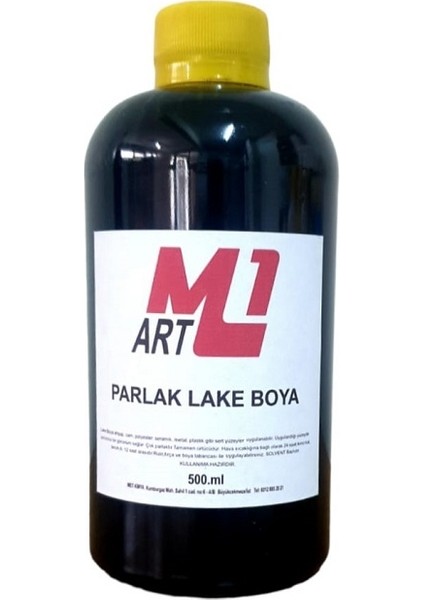 M1 Art Parlak Lake Boya 500 ml