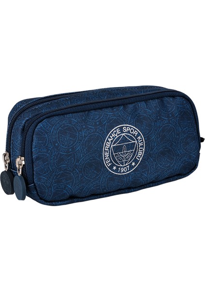 Lisanslı Logo Pattern Kalem Çantası Çift Bölmeli 24731 Kalemlik