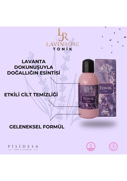 Tonik - Lavanta Özü ile Hazırlanmış Cilt Yenileyici Onarıcı Lavanta Toniği fiyatları