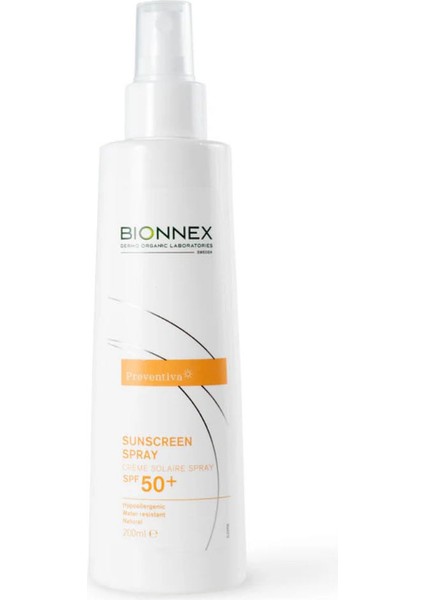 Preventiva Sunscreen Spray SPF50+