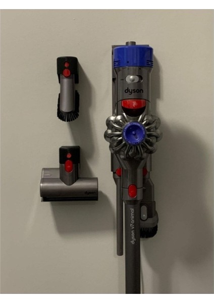 Dyson V6/v8 Süpürge Ucu Aparatları Için Duvar Askısı (2 Adet)