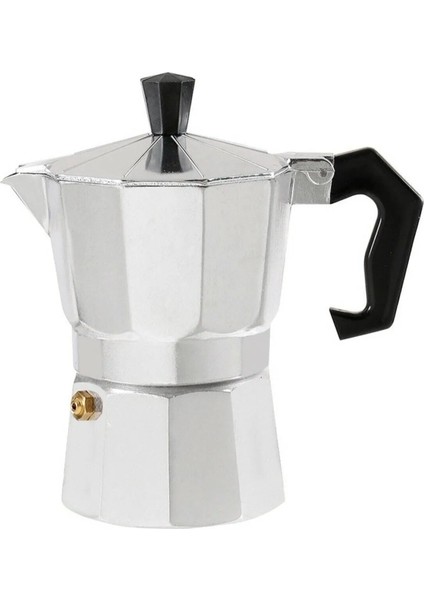 Moka Pot Express- Espresso Kahve Demleme Makinesi 3 Kişilik - Espresso Kahve Demleme 3 Cup