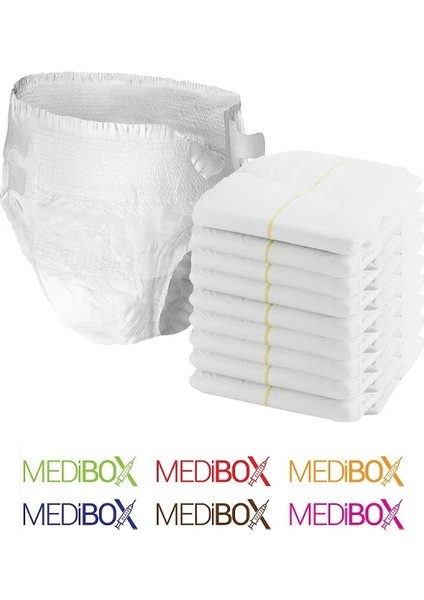 Medıbox Yetişkin Hasta Bezi Emici Külot Bez Orta Boy Medium 60 Adet Erkek Kadın - 2 Paket