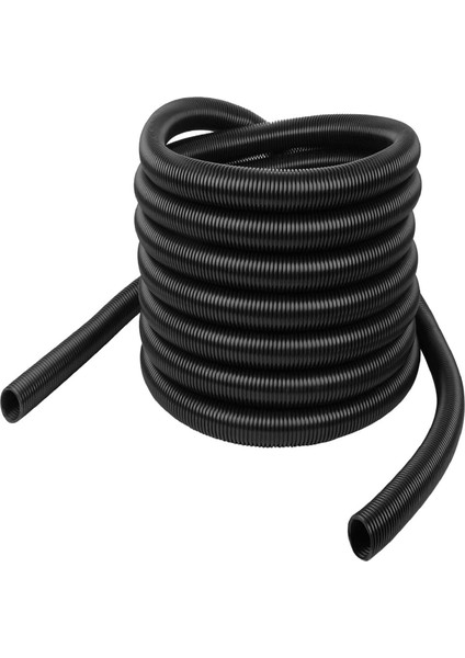 (5 Metre) 38 mm Çaplı Süpürgeler Için Siyah Renk Hortum