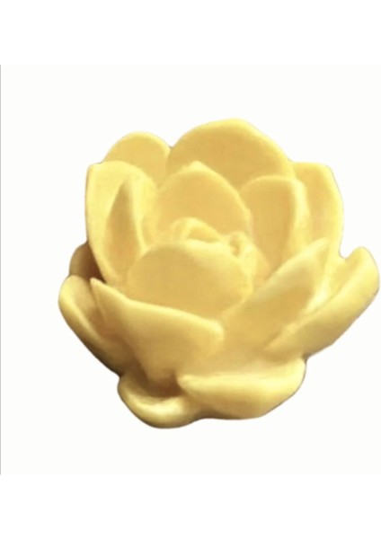 5,7cm Sukulent Çiçek Silikon Kalıp K-1313, Kokulu Taş Sabun Alçı Mum Kalıbı modelleri