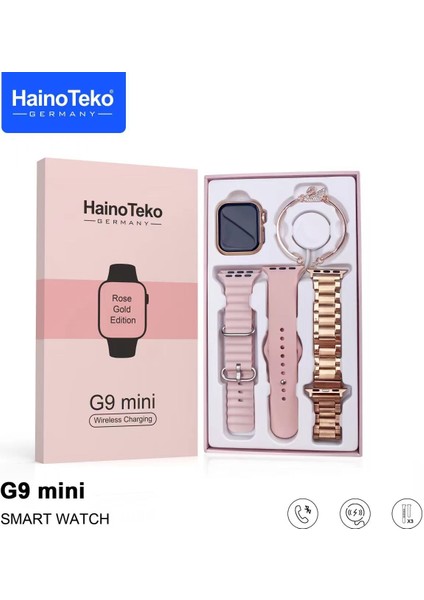 Haino Teko G9MİNİ Kadın Akıllı Saat Bileklik Hediyeli