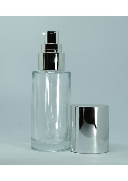 Boş Losyon ve Krem Şişesi 50 ml 3 Adet Boş Şeffaf Şişe