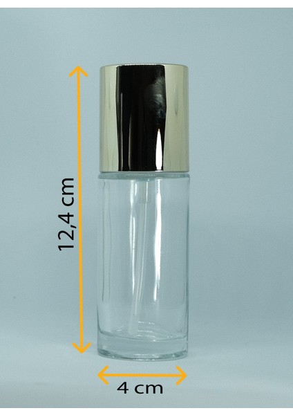 Boş Losyon ve Krem Şişesi 50 ml 3 Adet Boş Şeffaf Şişe