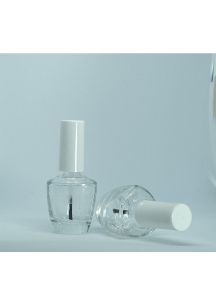 Boş Oje Şişesi 14 ml (5 Adet) Konik Boş Şişe
