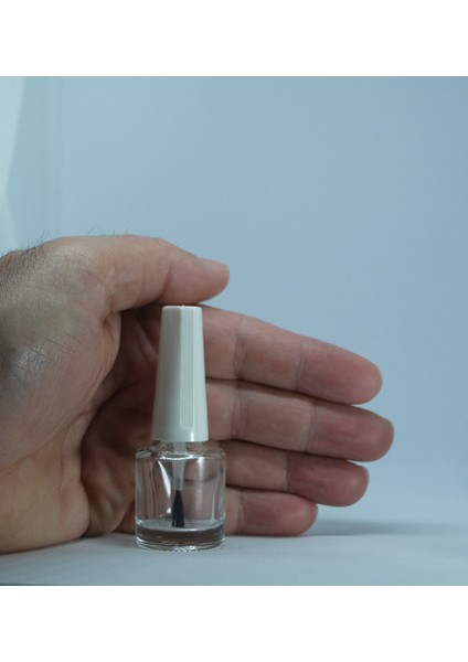 Boş Oje Şişesi 8 ml ( 5 Adet) Boş Silindir Şişe